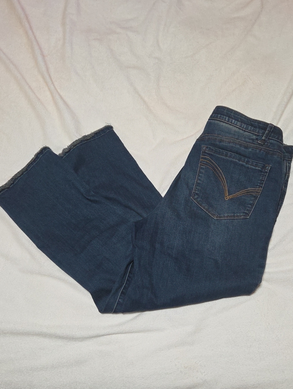 Democracy Dark Blue Flare Jeans